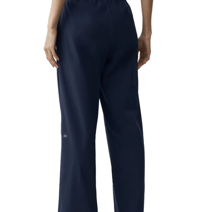 alo Women's Suit Up Trouser (Short) Navy
