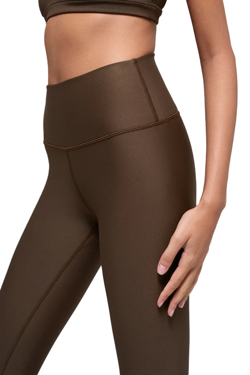 alo Women's Airlift Winter Warm High-Waist Legging - Espresso