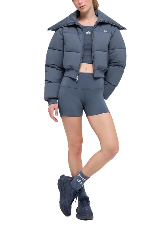 alo Women's Captivate Puffer Bluestone