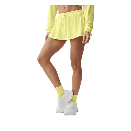 alo Women's Breezy Tennis Skirt Sunshine