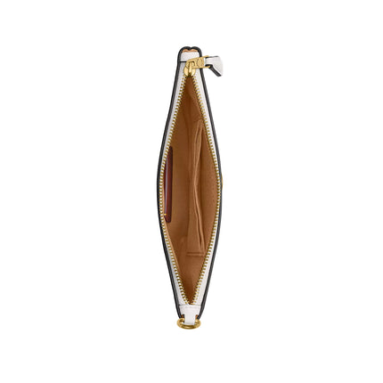 Coach Women's Disney X Coach Essential Small Wristlet With Sticker Print Brass/Chalk Multi