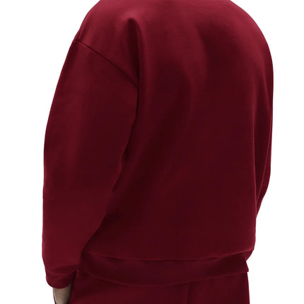 alo Men's Accolade Crew Neck Pullover Summer Romance Red