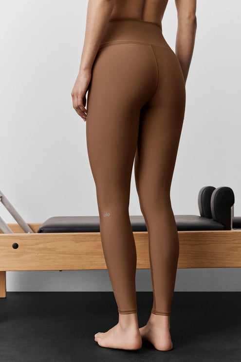 alo Women's High-Waist Airlift Legging Sun Kissed Brown