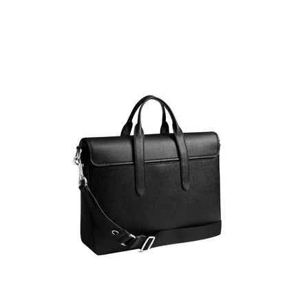 Coach Unisex Sullivan Portfolio Brief Silver/Black