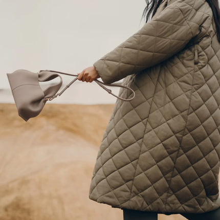 Polène Women's Numéro Neuf Mini Edition Textured Taupe