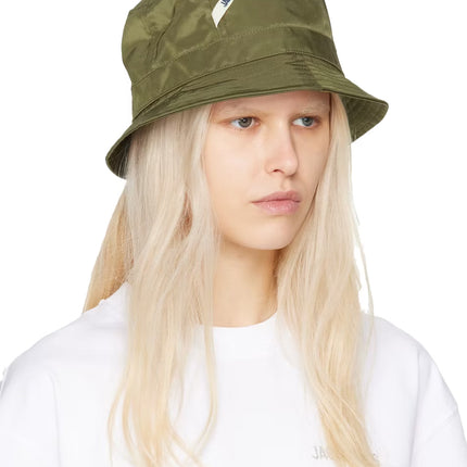 Jacquemus Unisex Le Bob Ovalie Bucket Hat Khaki