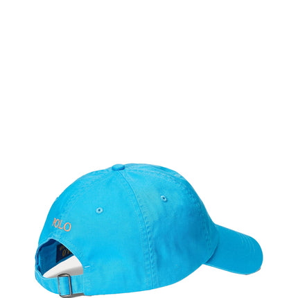 Polo Ralph Lauren Unisex The Iconic Cotton Chino Ball Cap Cove Blue