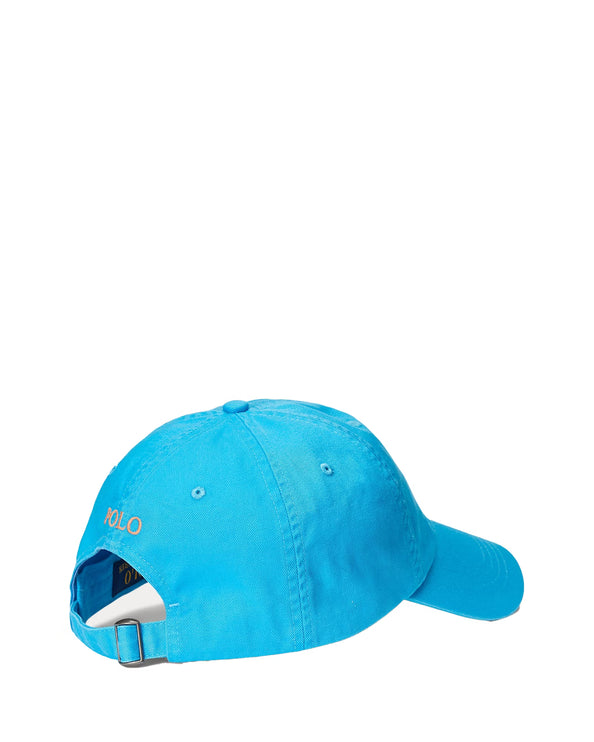 Polo Ralph Lauren Unisex The Iconic Cotton Chino Ball Cap Cove Blue