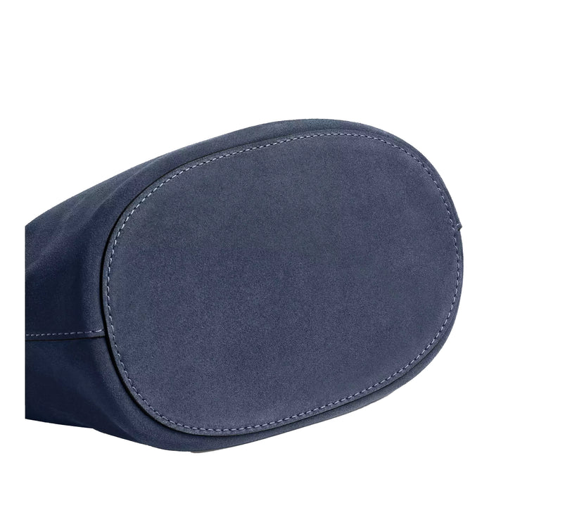 Coach Women's Bleecker Bucket Bag Suede/Brass/Light Denim