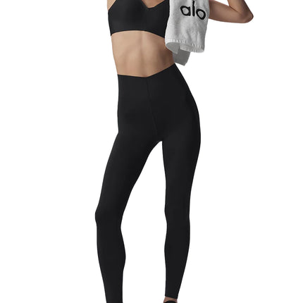 alo Women's Airlift Strength Extreme High-Waist 7/8 Legging - Black