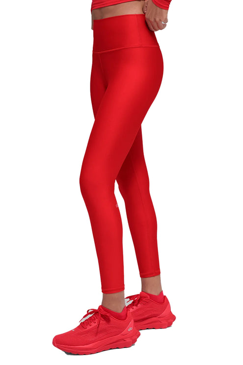 alo Women's 7/8 High-Waist Airlift Legging Bright Red