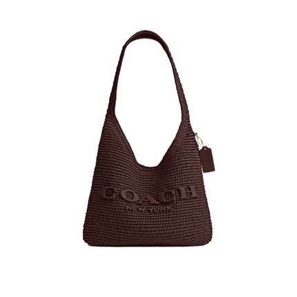 Coach Women's Brooklyn Shoulder Bag 28 Brass/Maple
