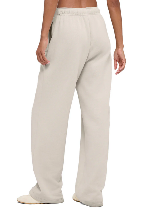 alo Women's Accolade Straight Leg Sweatpant Bone