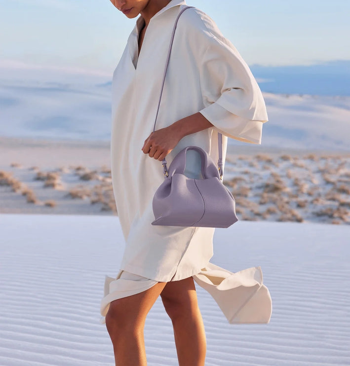 Polène Women's Numéro Neuf Mini Edition Textured Mauve