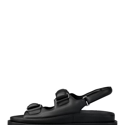 Michael Kors Women's Holland Sandal Black/Silver