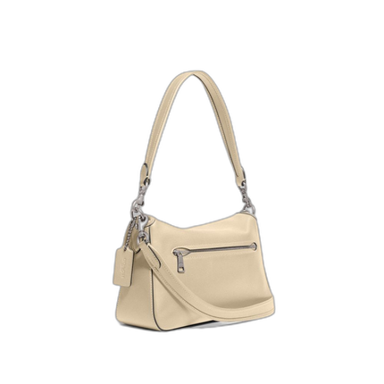 Coach Women's Soft Tabby Shoulder Bag Silver/Ivory
