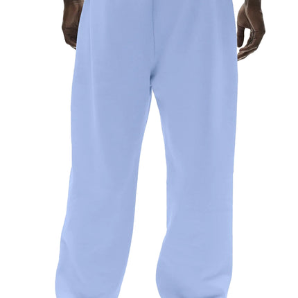 alo Men's Accolade Straight Leg Sweatpant Light Provence Blue