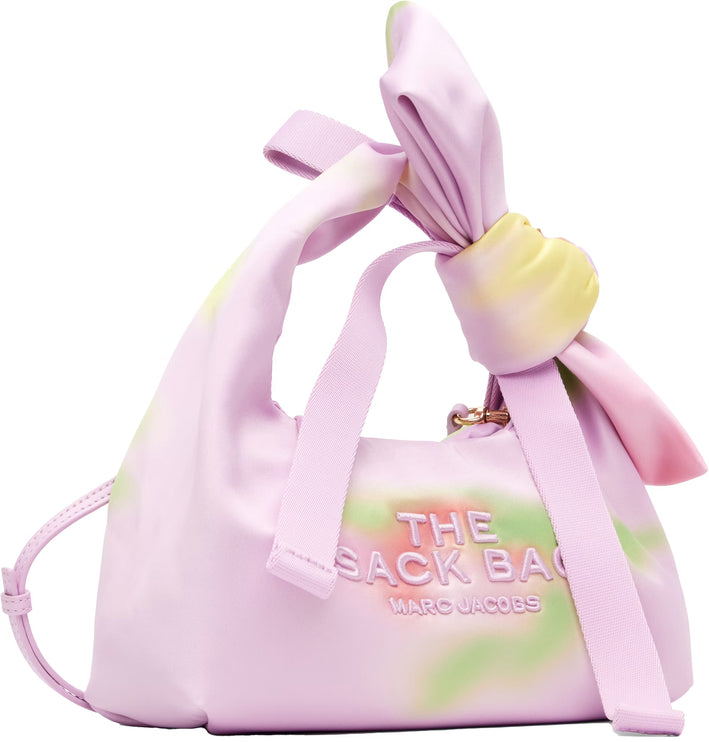 Marc Jacobs Women's The Mini Blurred Sack Bag Ribbon Pink Multi