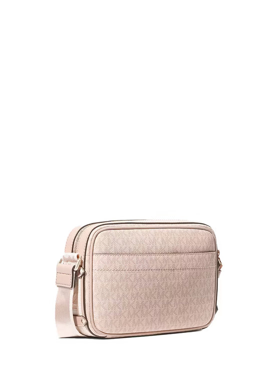 Michael Kors Women's Maeve Large Signature Crossbody Bag Ballet/Gold