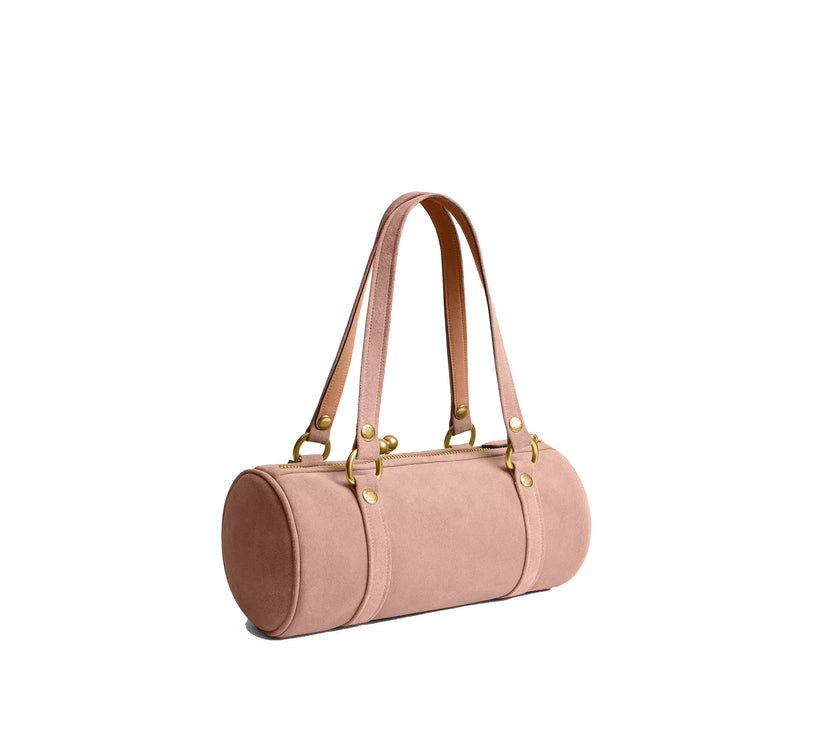 Coach Women's Kisslock Barrel Bag Brass/Nuage