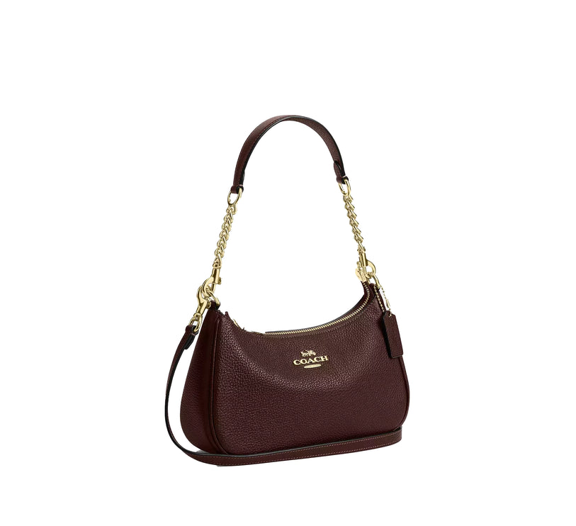 Coach Women's Teri Shoulder Bag Gold/Maple