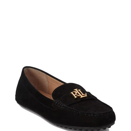 Polo Ralph Lauren Women's Barnsbury Suede Loafer Black
