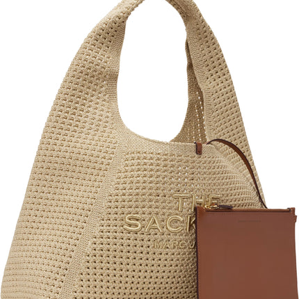 Marc Jacobs Women's The Crochet Sack Bag Champagne