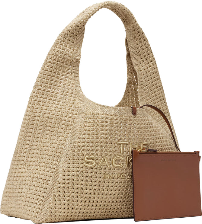 Marc Jacobs Women's The Crochet Sack Bag Champagne