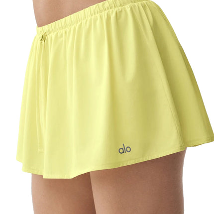 alo Women's Breezy Tennis Skirt Sunshine
