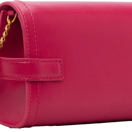 Balmain Women's B-Buzz Pouch 23-Calfskin Pink
