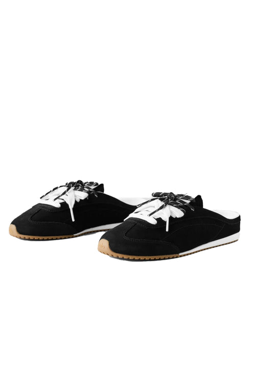 alo Women's ALO Sunset Sneaker Mule Black