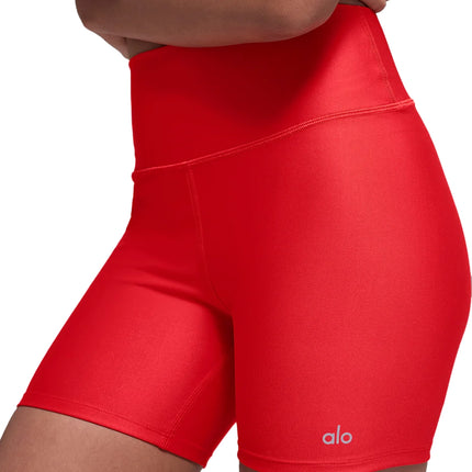 alo Women's 5" Airlift Energy Short Bright Red