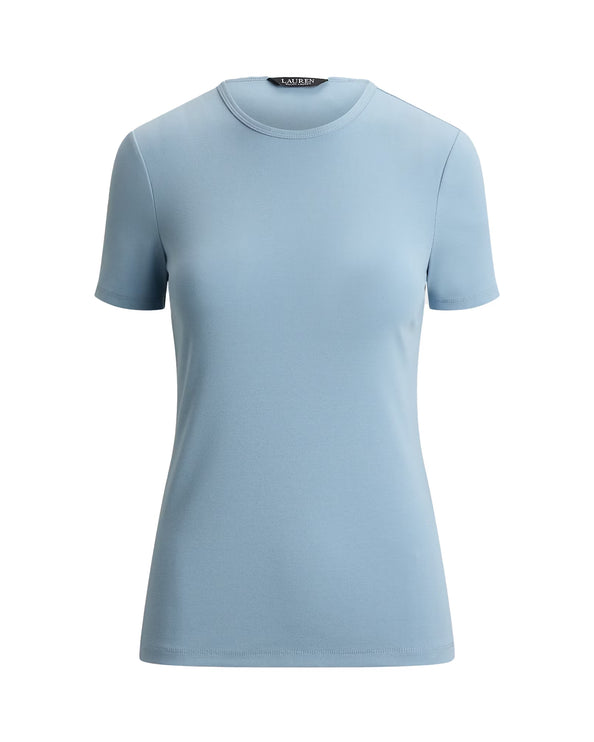 Polo Ralph Lauren Women's Stretch Cotton Tee Blue Note