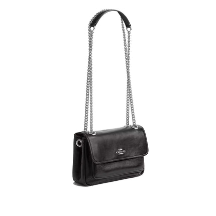 Coach Women's Elodie Crossbody Bag 18 Silver/Black