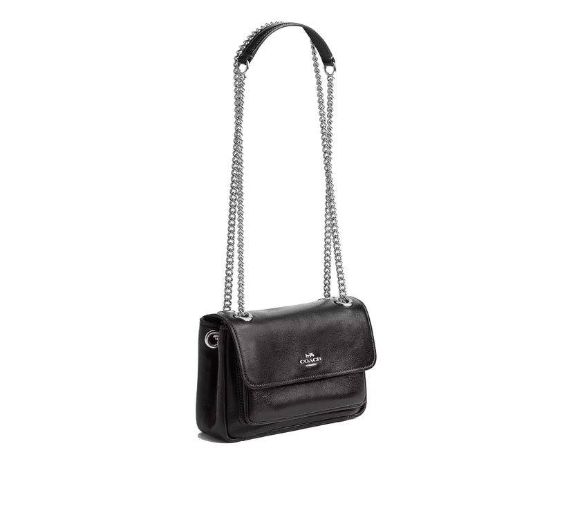 Coach Women's Elodie Crossbody Bag 18 Silver/Black