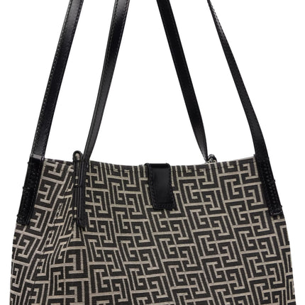 Balmain Women's Release Small Shopper Bag Black