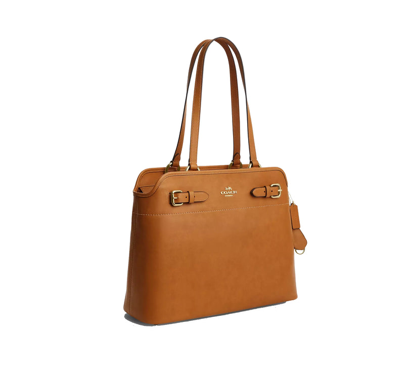 Coach Women's Easton Tote Bag Gold/Brown
