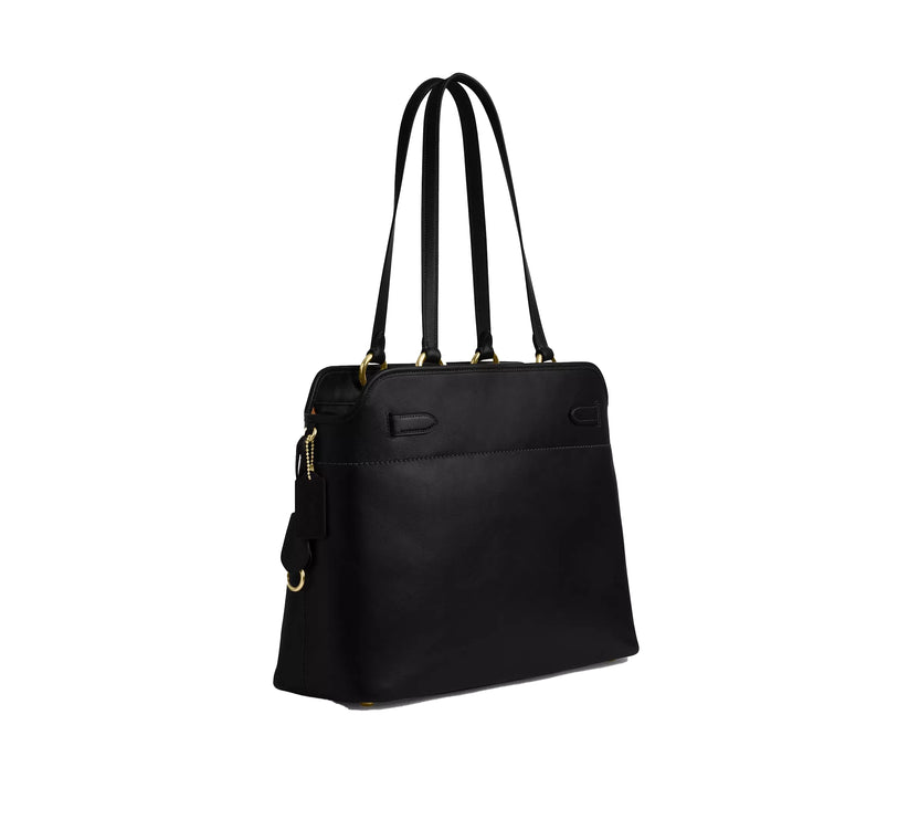 Coach Women's Easton Tote Bag Gold/Black