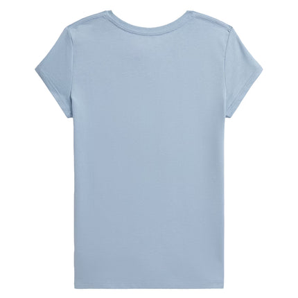 Polo Ralph Lauren Girl's Polo Bear Cotton Jersey Tee Estate Blue
