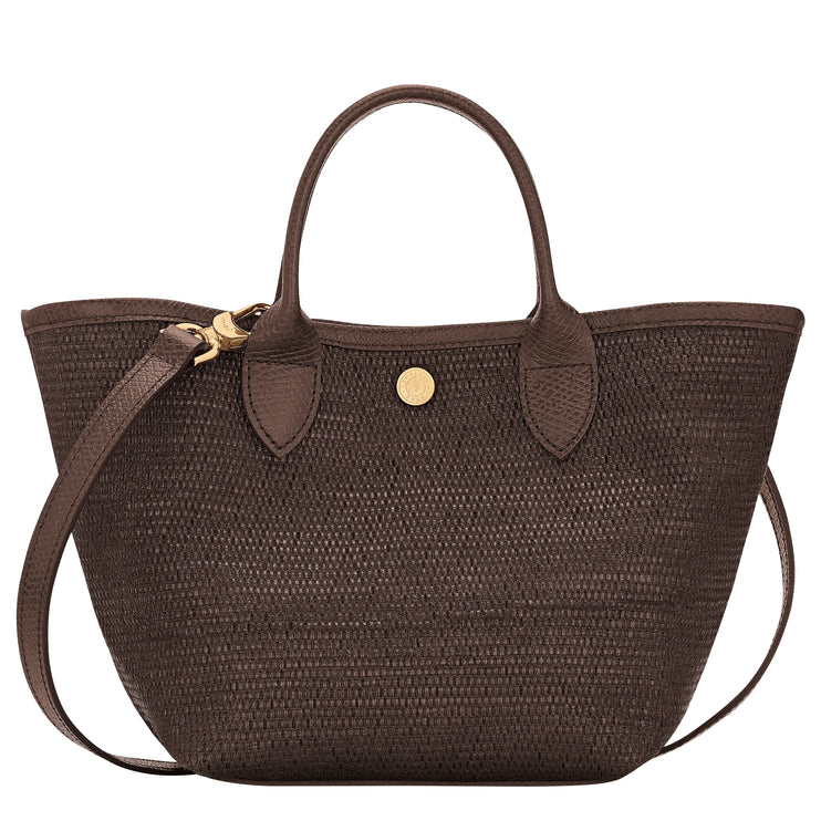 Longchamp Women's Le Pliage Collection XS Basket Bag Canvas Mocha