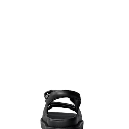Michael Kors Women's Holland Sandal Black/Silver