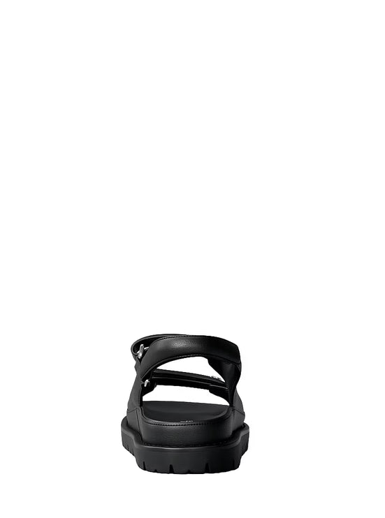 Michael Kors Women's Holland Sandal Black/Silver