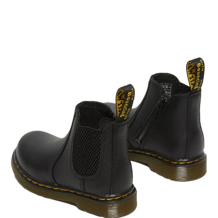 Dr. Martens Unisex Infant/Toddler 2976 Softy T Leather Chelsea Boots Black - Softy T