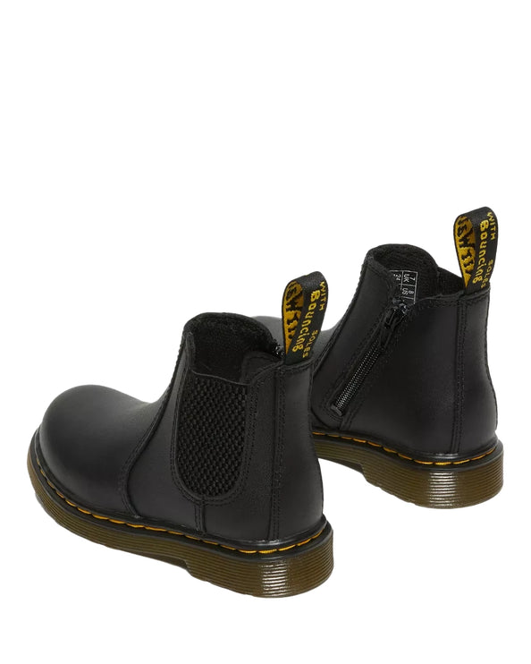 Dr. Martens Unisex Infant/Toddler 2976 Softy T Leather Chelsea Boots Black - Softy T