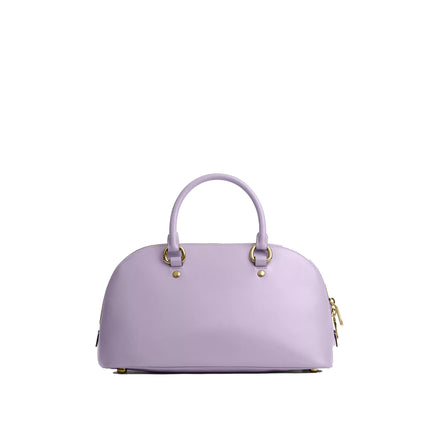 Coach Women's Lara Satchel Bag Gold/Lilac