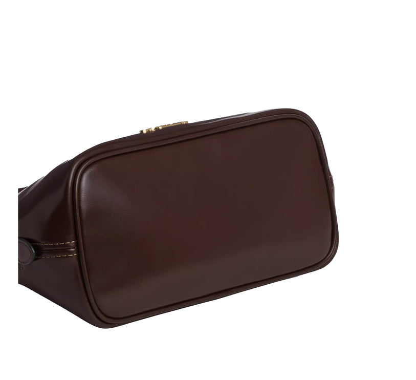 Coach Women's Lara Mini Satchel Bag Gold/Maple