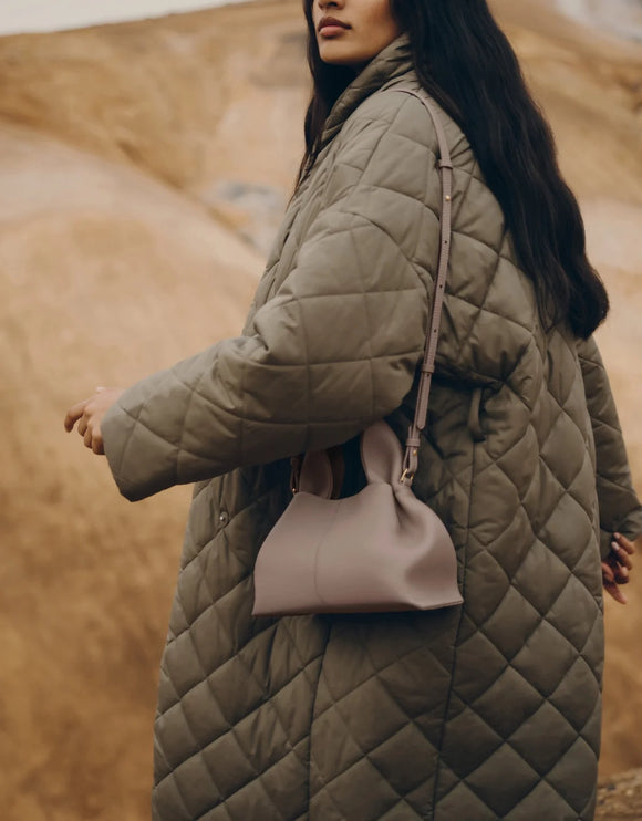 Polène Women's Numéro Neuf Mini Edition Textured Taupe