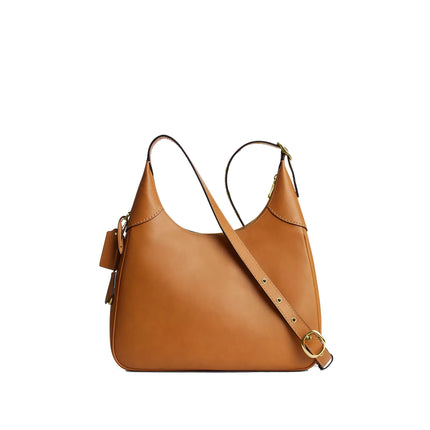 Coach Women's Ella Shoulder Bag Gold/Brown