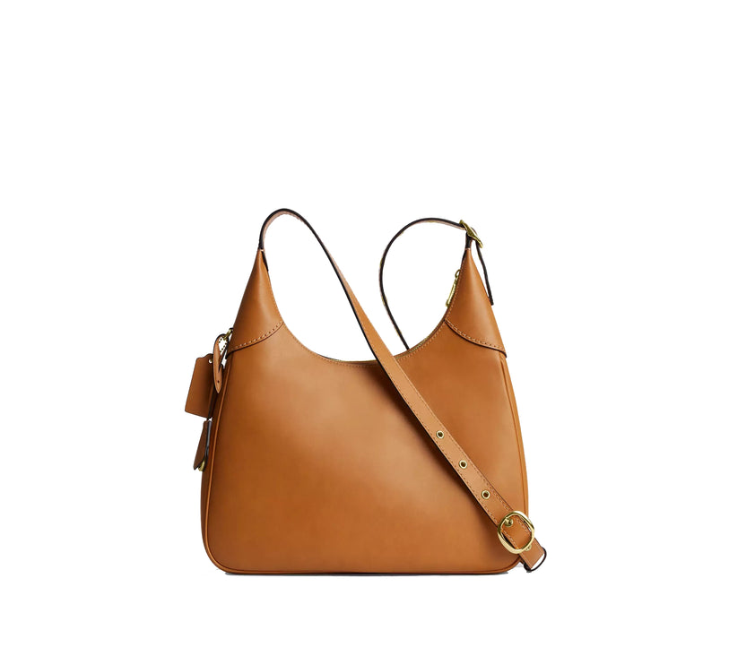 Coach Women's Ella Shoulder Bag Gold/Brown