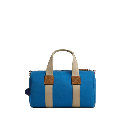Coach Unisex Expedition Duffle Bag Silver/Blue Multi